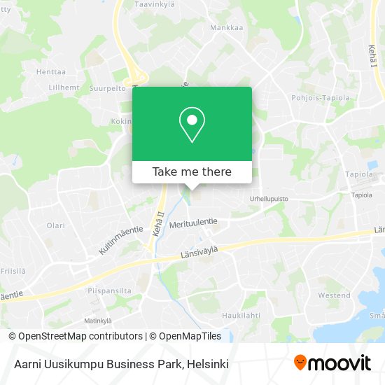 Aarni Uusikumpu Business Park map