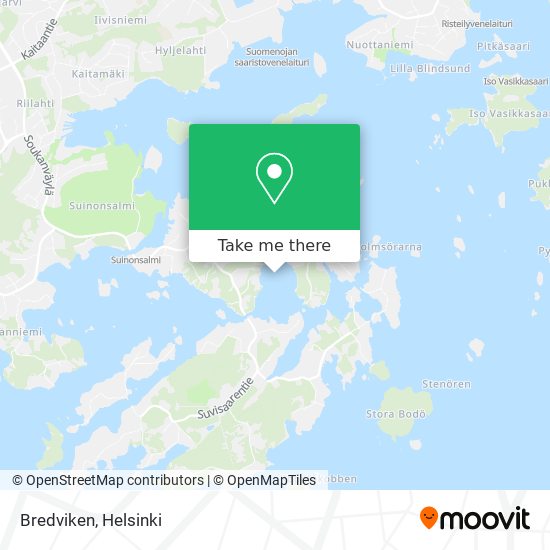 Bredviken map