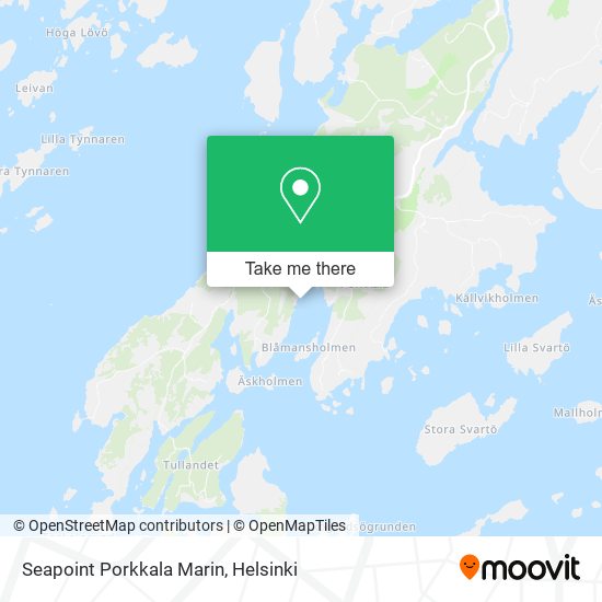 Seapoint Porkkala Marin map