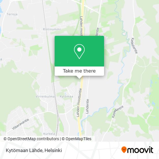 Kytömaan Lähde map