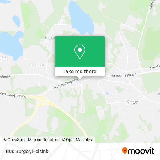 Bus Burger map