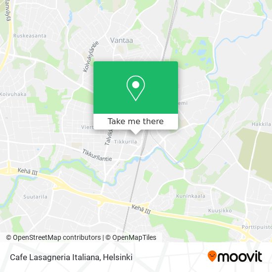 Cafe Lasagneria Italiana map
