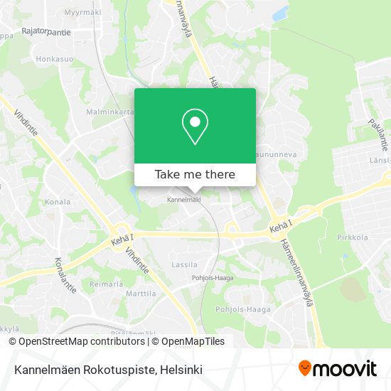 Kannelmäen Rokotuspiste map