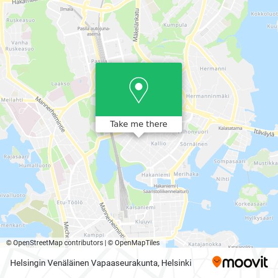 Helsingin Venäläinen Vapaaseurakunta map