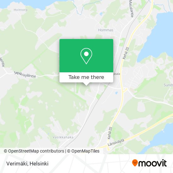 Verimäki map