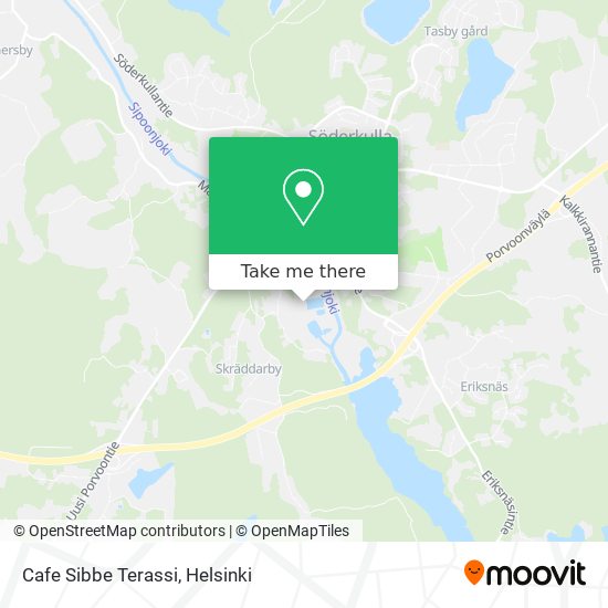 Cafe Sibbe Terassi map