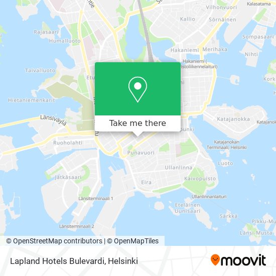 Lapland Hotels Bulevardi map