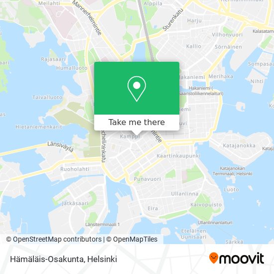 Hämäläis-Osakunta map