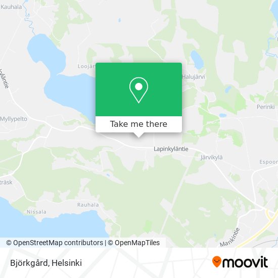 Björkgård map