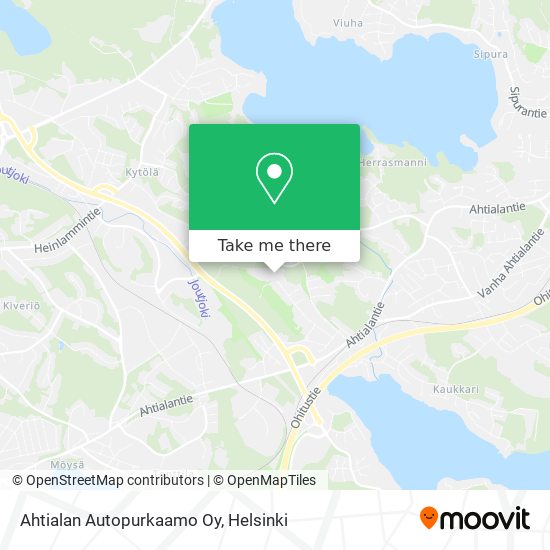 Ahtialan Autopurkaamo Oy map