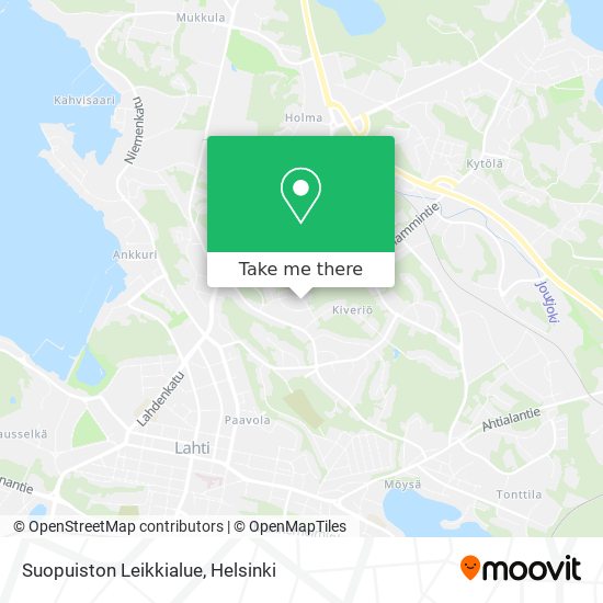 Suopuiston Leikkialue map