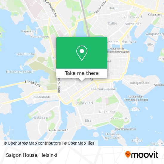 Saigon House map