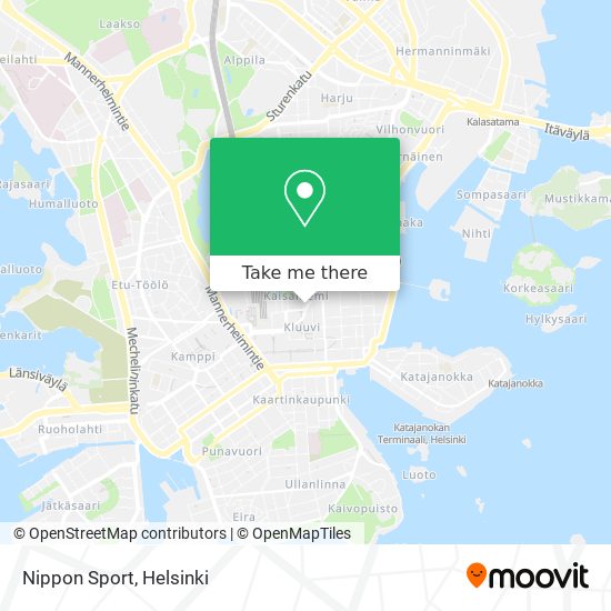 Nippon Sport map