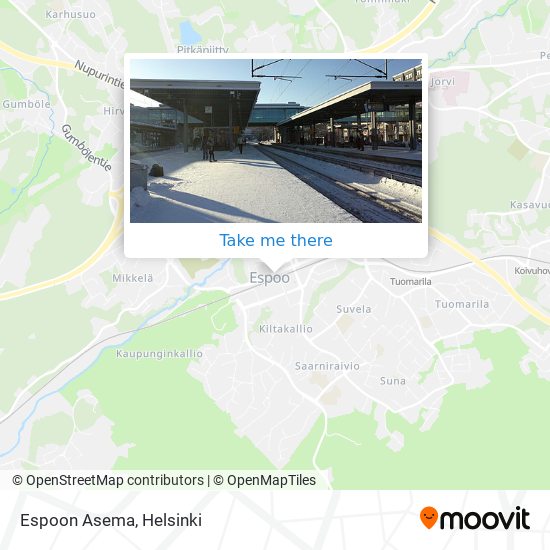 Espoon Asema map