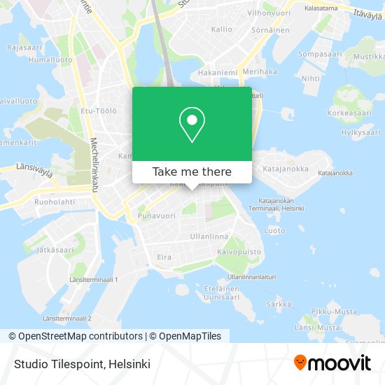 Studio Tilespoint map