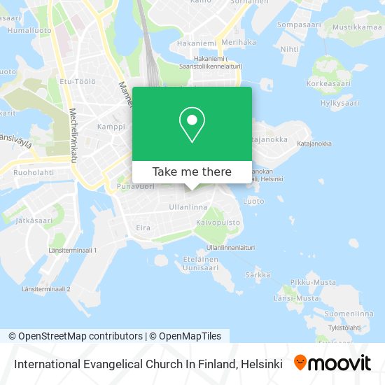 International Evangelical Church In Finland map