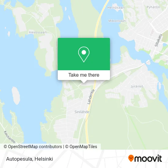 Autopesula map