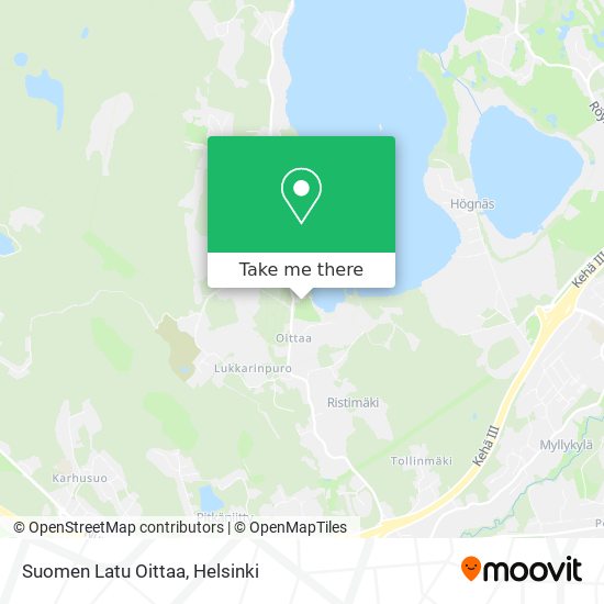Suomen Latu Oittaa map