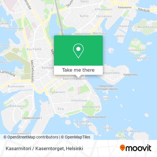 Kasarmitori / Kaserntorget map