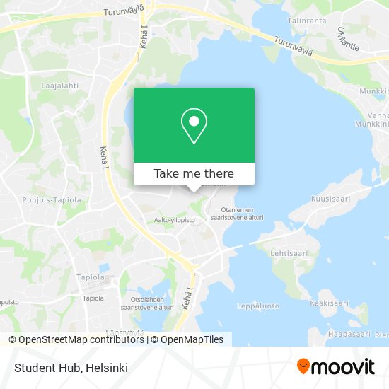 Student Hub map