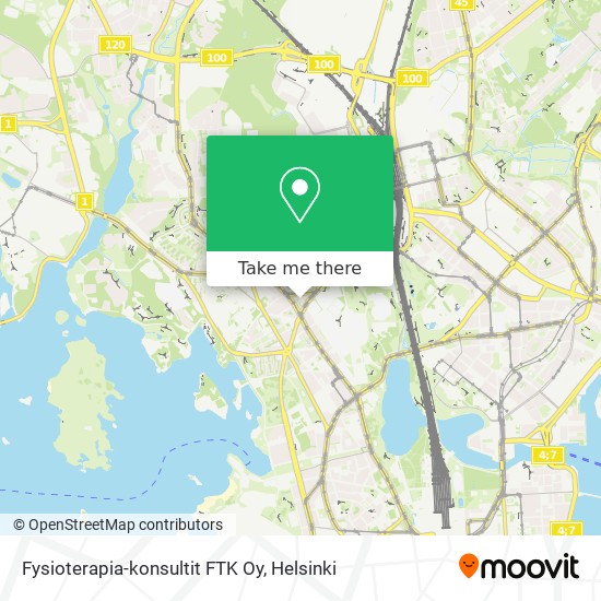 Fysioterapia-konsultit FTK Oy map