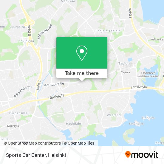 Sports Car Center map