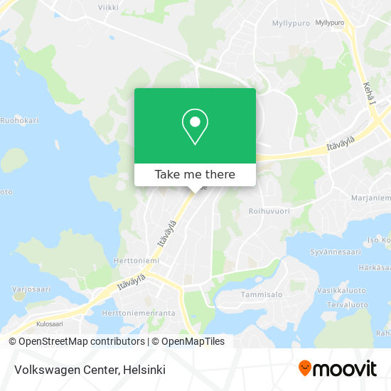 Volkswagen Center map