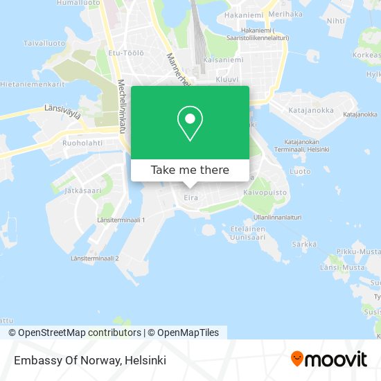 Embassy Of Norway map