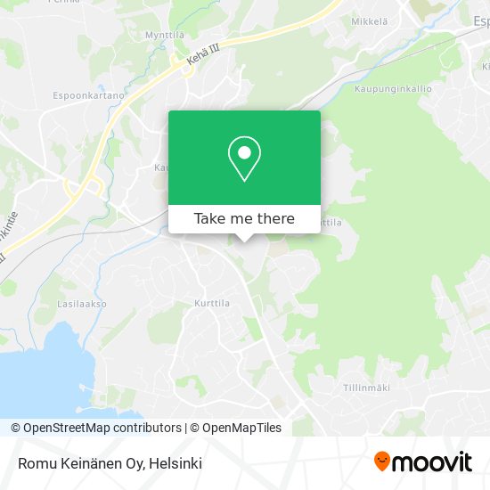 Romu Keinänen Oy map