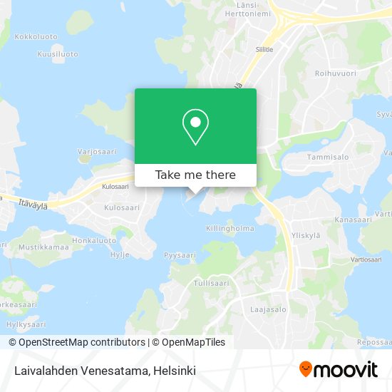 Laivalahden Venesatama map