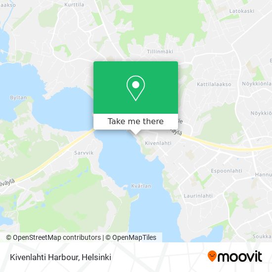 Kivenlahti Harbour map