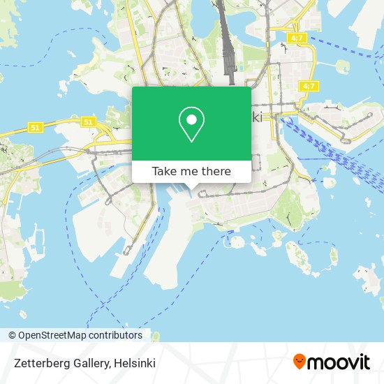 Zetterberg Gallery map