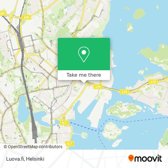 Luova.fi map