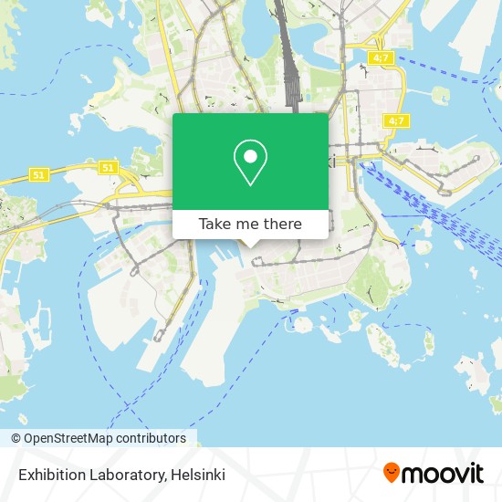 Exhibition Laboratory map