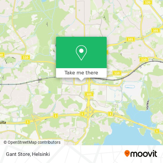 Gant Store map