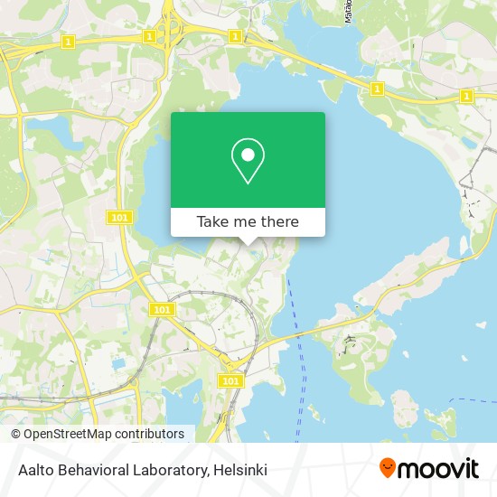 Aalto Behavioral Laboratory map