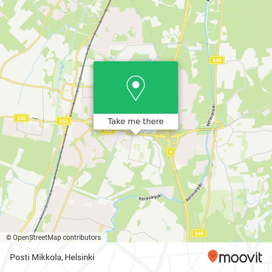 Posti Mikkola map