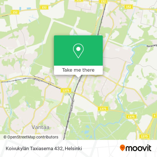Koivukylän Taxiasema 432 map