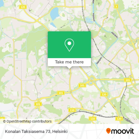 Konalan Taksiasema 73 map