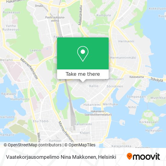 Vaatekorjausompelimo Nina Makkonen map