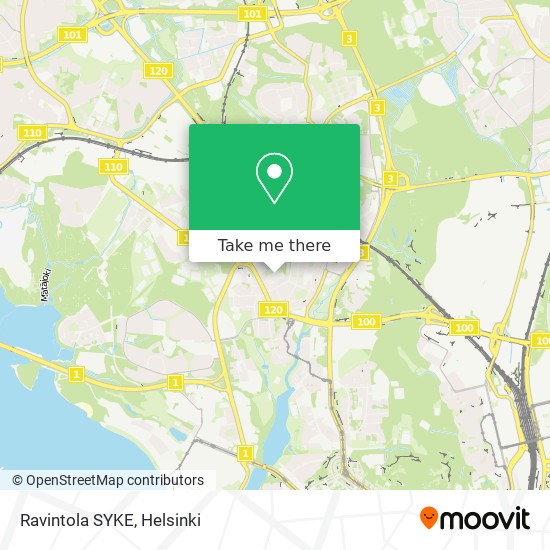 Ravintola SYKE map