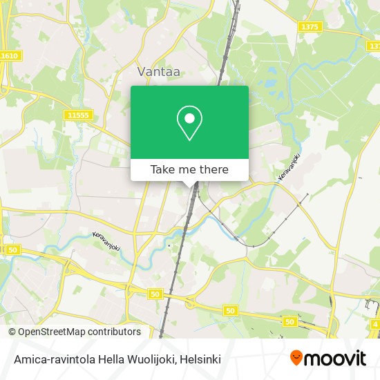 Amica-ravintola Hella Wuolijoki map