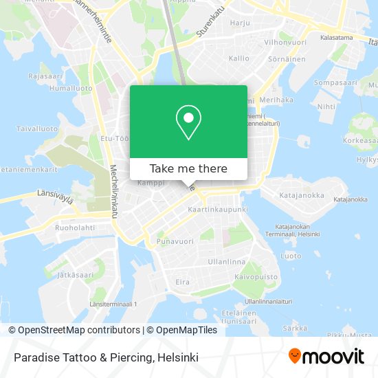 Paradise Tattoo & Piercing map