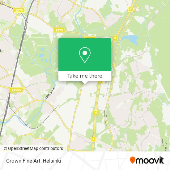 Crown Fine Art map