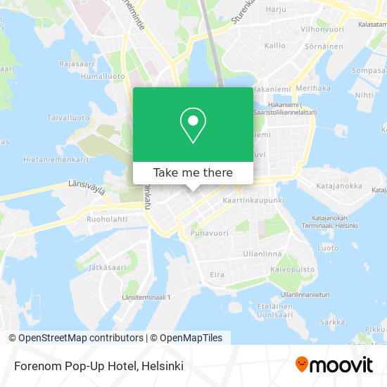 Forenom Pop-Up Hotel map