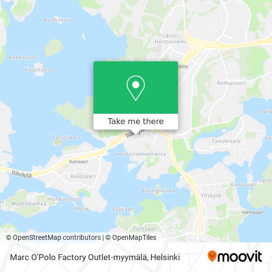 Marc O'Polo Factory Outlet-myymälä map