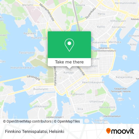 Finnkino Tennispalatsi map