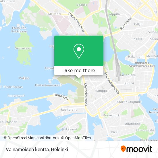 Väinämöisen kenttä map