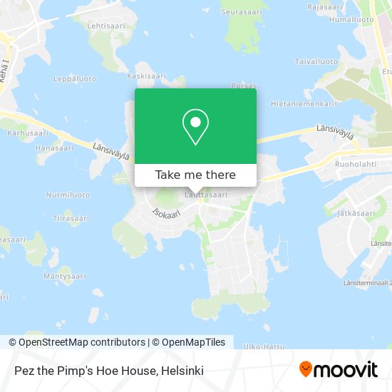 Pez the Pimp's Hoe House map