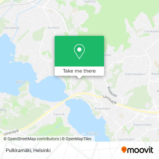 Pulkkamäki map